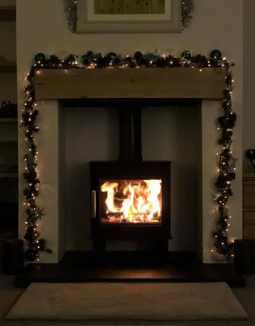 Nordpeis Bergen Wood Burner in Rothbury Self-Build Home