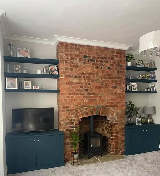 Norvik 5 Fireplace Makeover with Original Brickwork in Gateshead