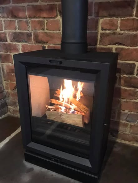 Parkray Aspect 5 Fireplace Built for Large Room