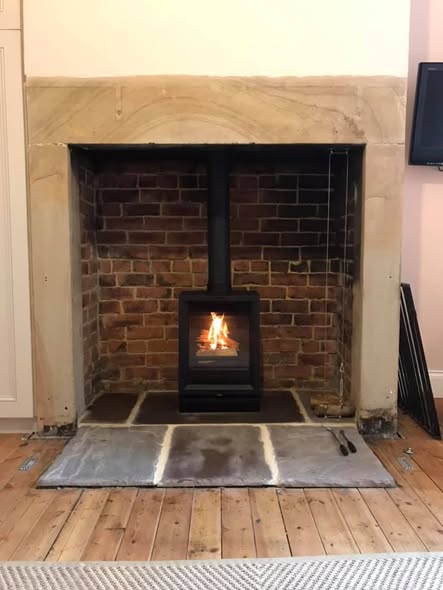 Parkray Aspect 5 Fireplace Built for Large Room