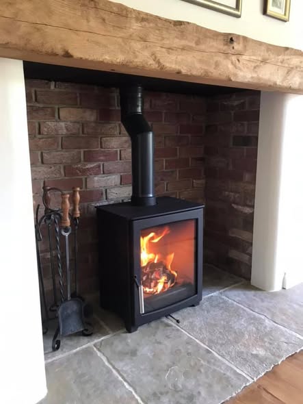 Parkray Aspect 5 Fireplace Built for Large Room