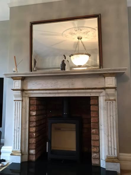 Parkray Aspect 5 Eco in Existing Limestone Surround