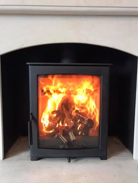 Aspect 5 Stove in Original Marble Fire Surround