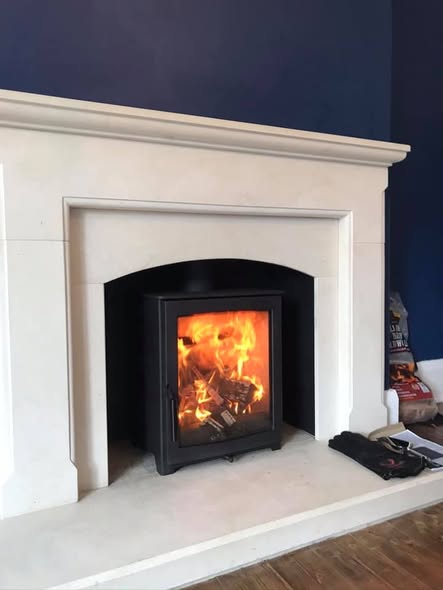 Aspect 5 Stove in Original Marble Fire Surround