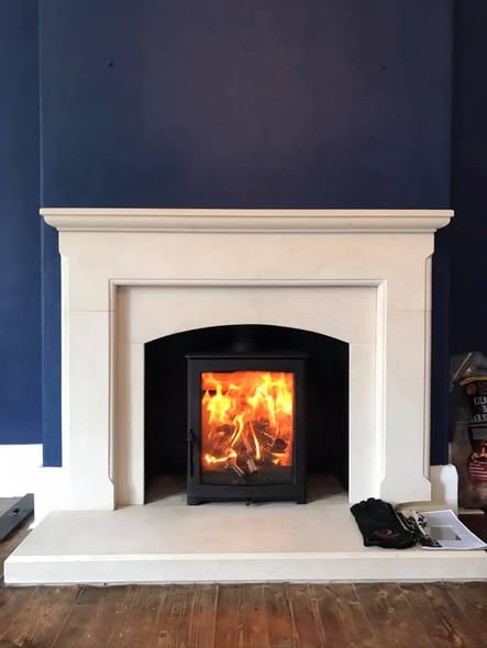 Aspect 5 Stove in Original Marble Fire Surround