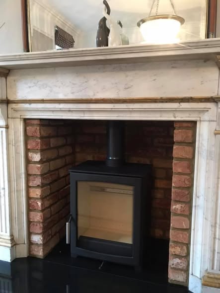 Aspect 5 Stove in Original Marble Fire Surround