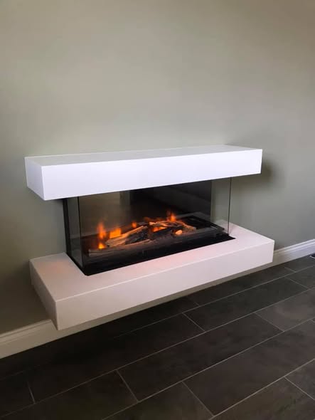 Vision E Line VEL90 with Floating Limestone Plinth in Warkworth
