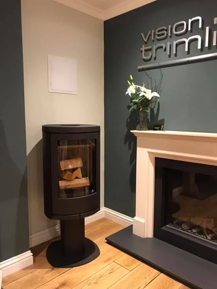 Norvik 5 Stove with Full Brick Slip Chimney Breast