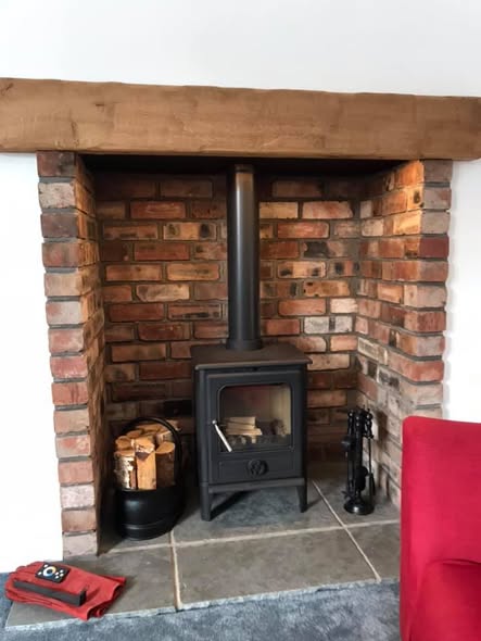 Parkray Aspect 5 Eco with Portuguese Limestone Windsor Surround