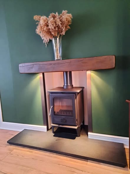 Norvik 5 Stove Replacing Old Gas Back Boiler