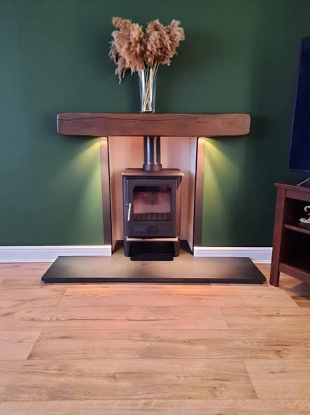 Norvik 5 Stove Replacing Old Gas Back Boiler