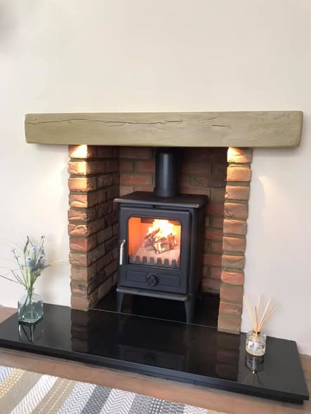 Norvik 5 Fireplace Transformation for Rachel and Liam