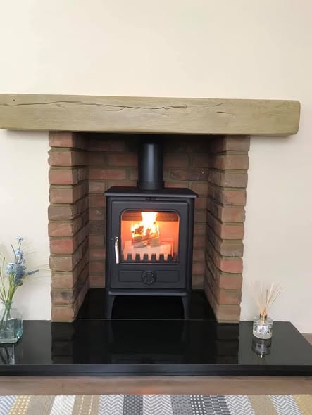 Norvik 5 Fireplace Transformation for Rachel and Liam