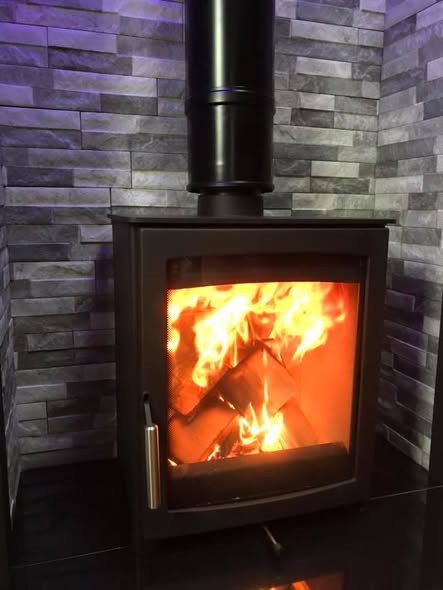 Parkray Aspect 5 Stove Feature in Extension
