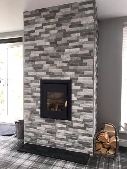 Burley Stove Feature in Rear Extension