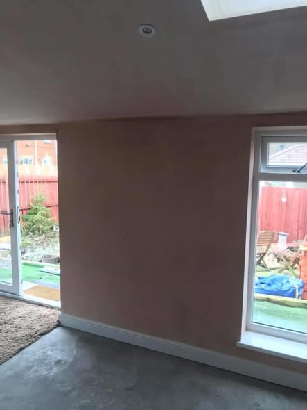 Burley Stove Feature in Rear Extension