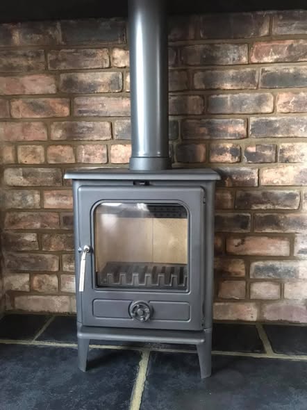 Norvik 5 Stove with Original Brickwork in Hazlerigg