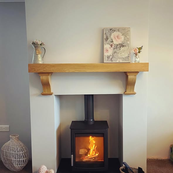 Parkray Aspect 5 Chimney Breast Transformation for Lyndsay and Carl