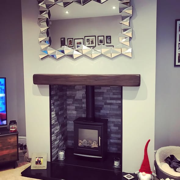 Milo Electric Stove Fireplace Update