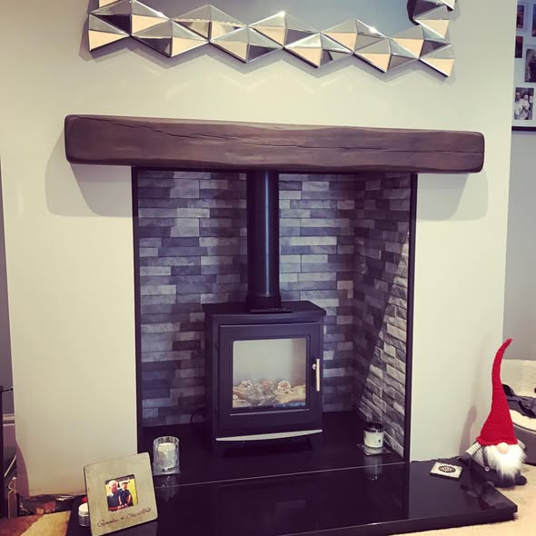 Milo Electric Stove Fireplace Update