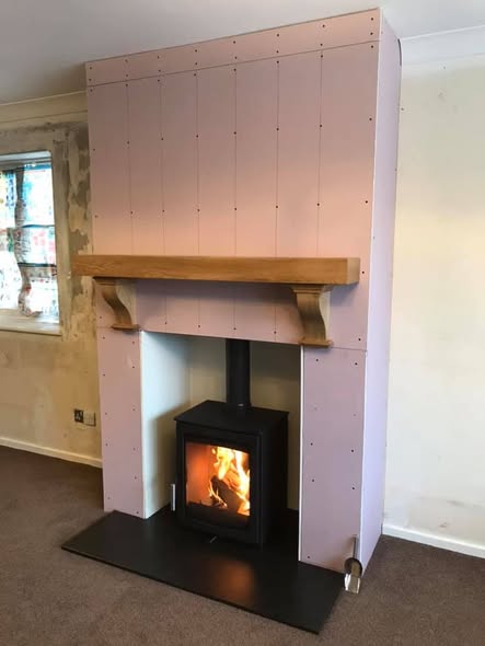 Parkray Aspect 5 False Chimney Breast in Blyth