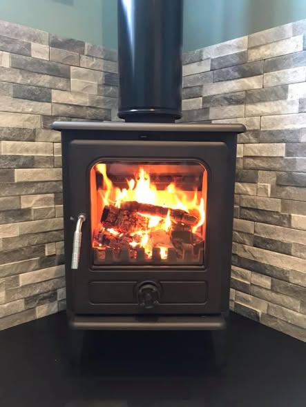 Norvik 5 Stove in Garage Conversion