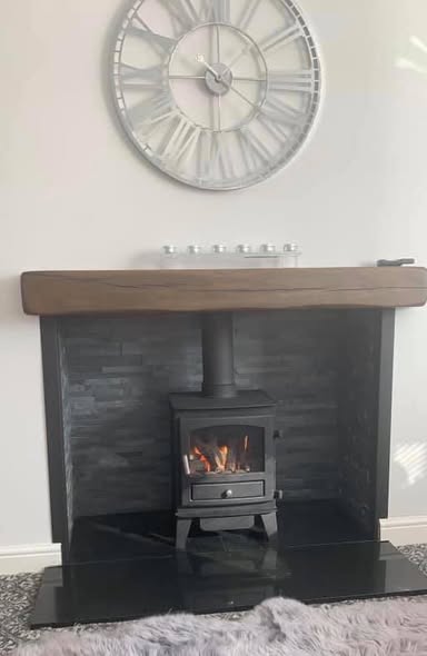 Avalon 4 Gas Stove Fireplace Transformation