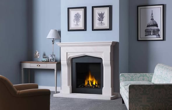 Avalon 4 Gas Stove Fireplace Transformation