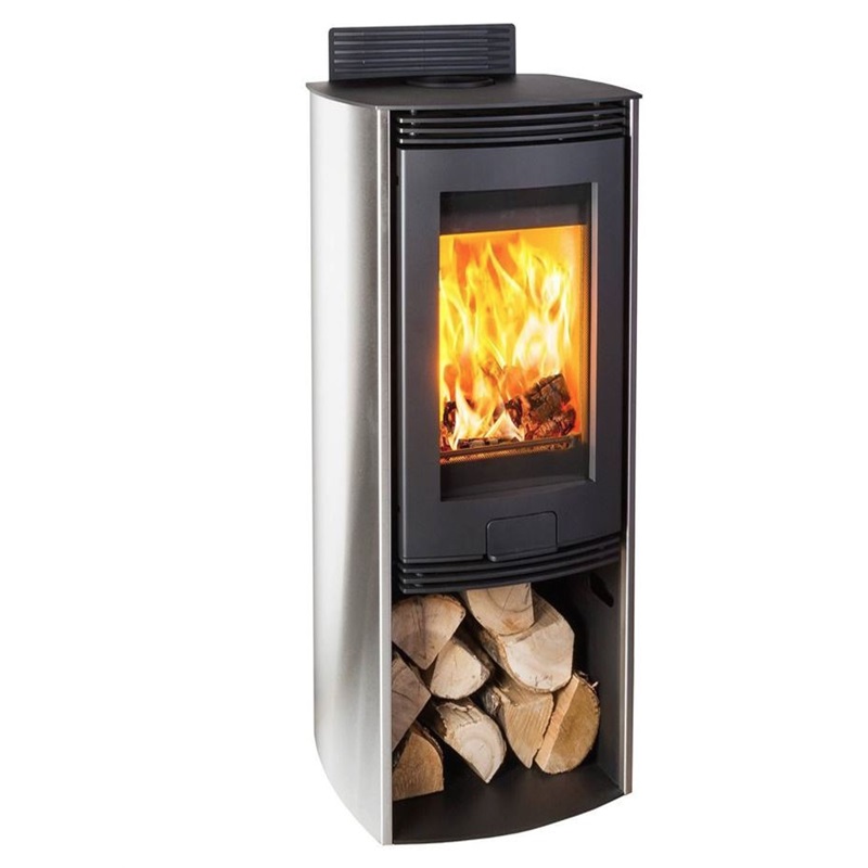 Di Lusso Eco R4 Euro wood burning stove side view