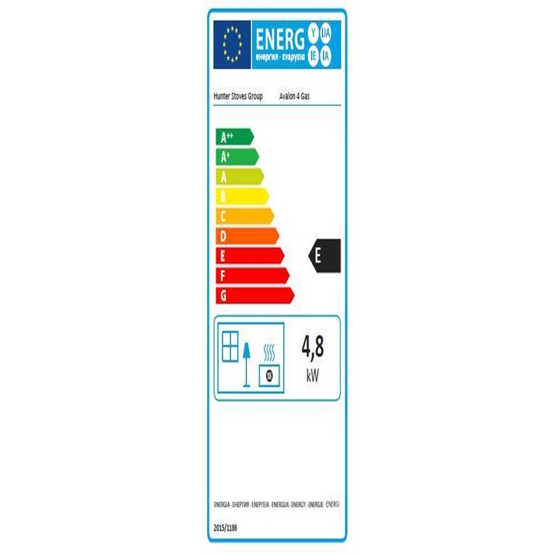 Avalon 4 gas energy label