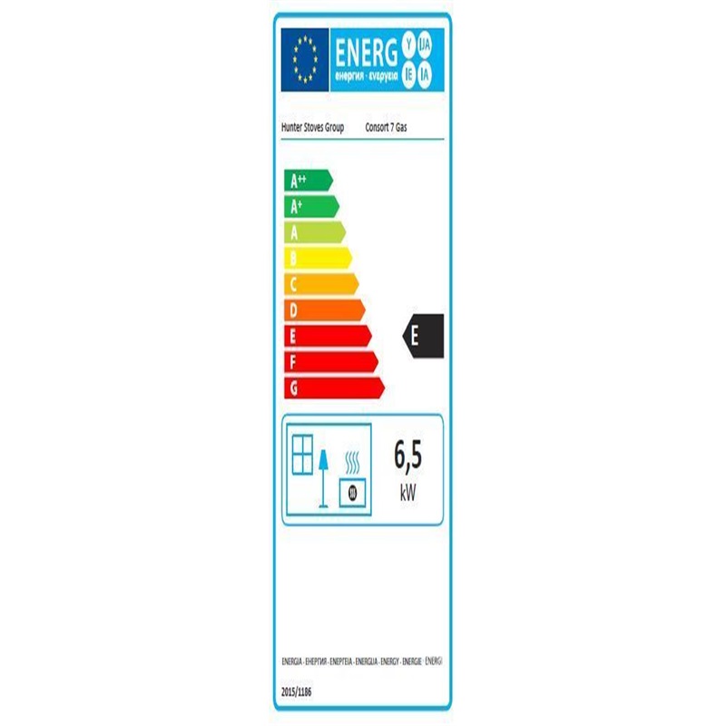 Consort 7 gas energy label