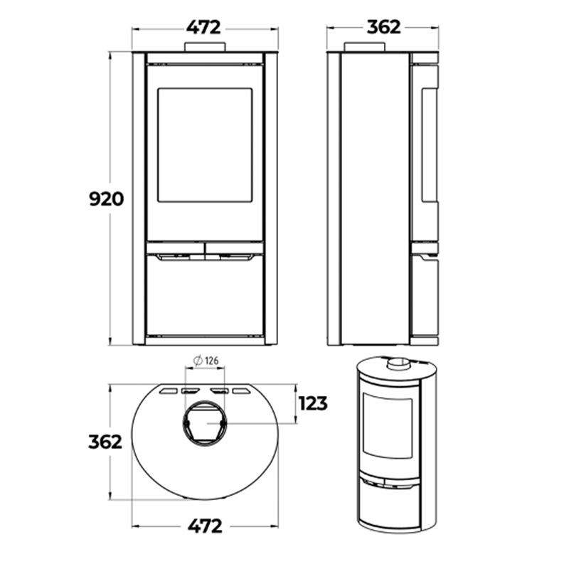 OVALE LD DIMENSIONS